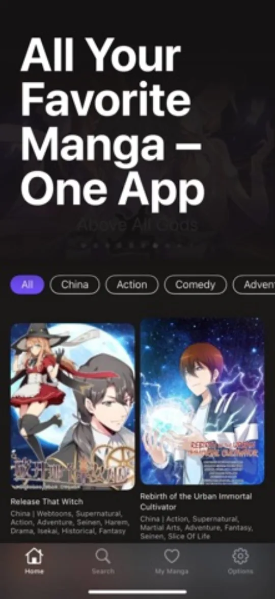 Manga Reader Plus screenshot 1