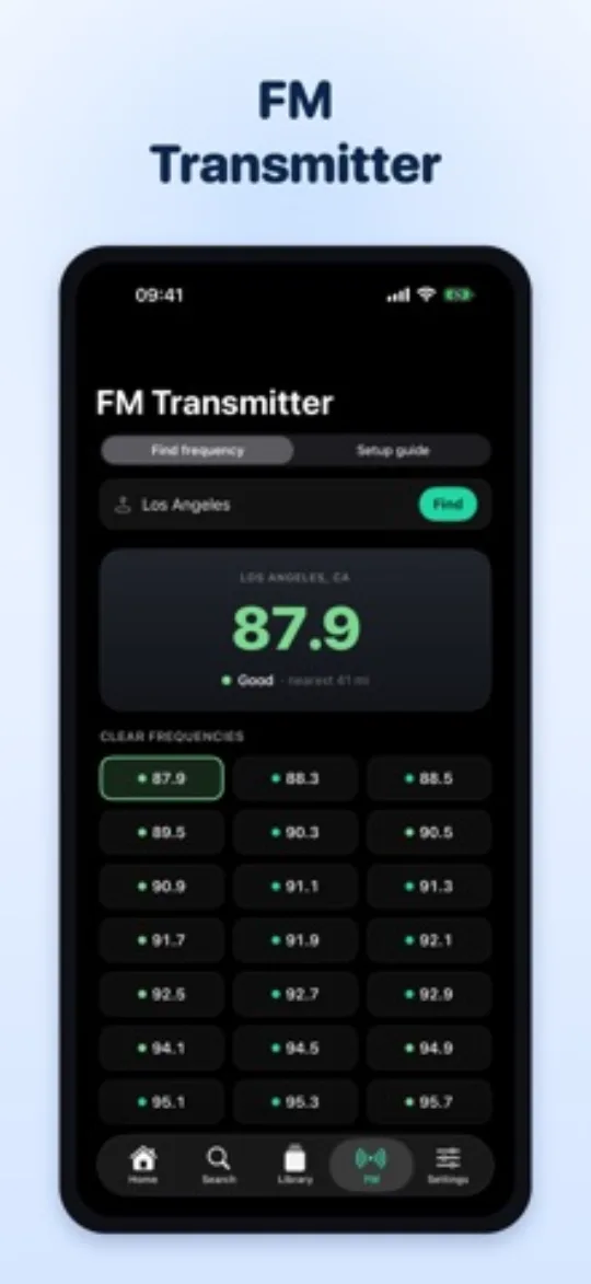 Radio FM screenshot 1