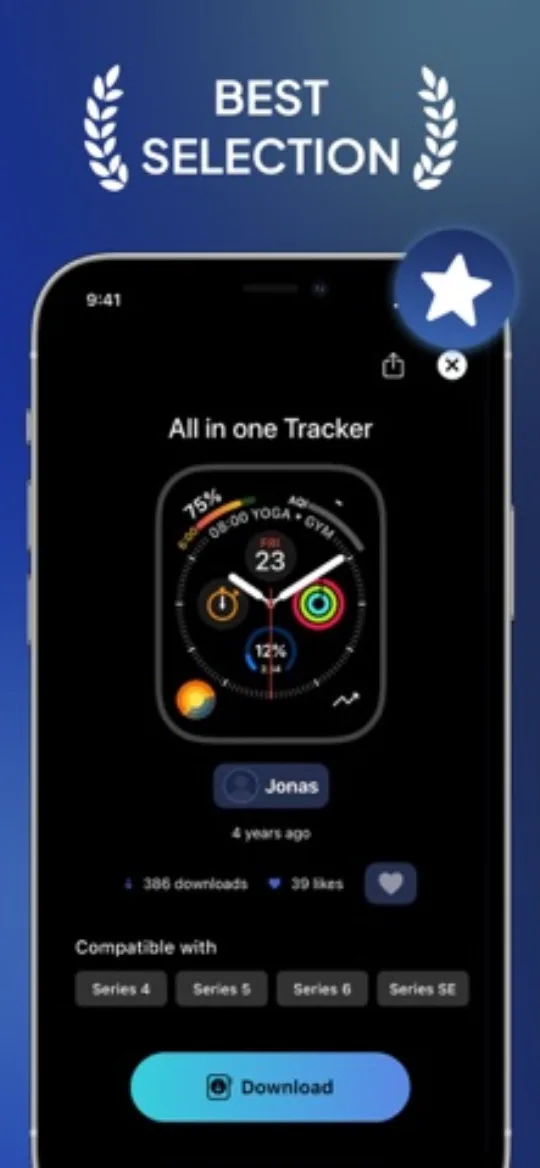 Watch Faces Gallery screenshot 4